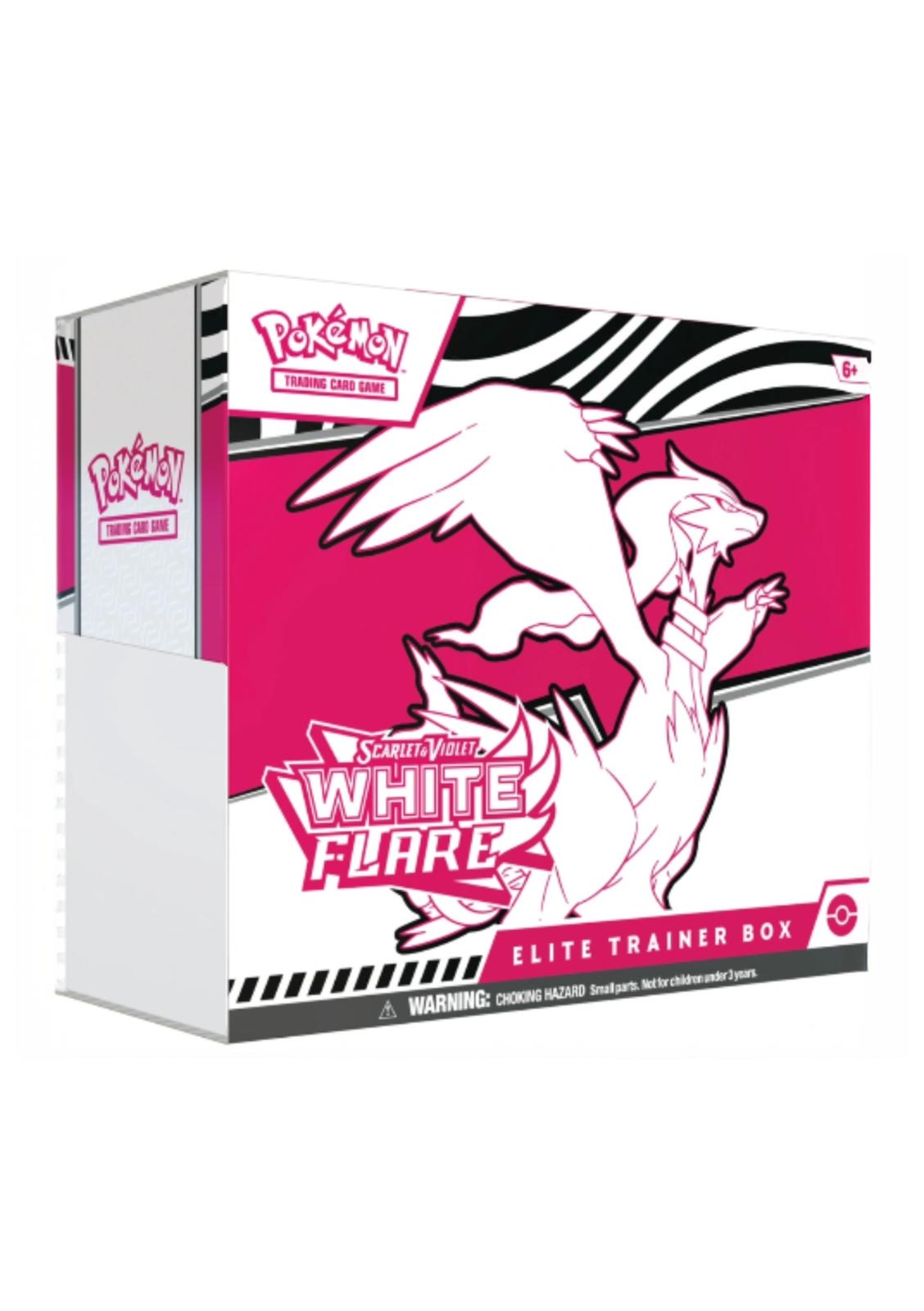 white flare pokemon elite trainer box white flare pokemon elite trainer box